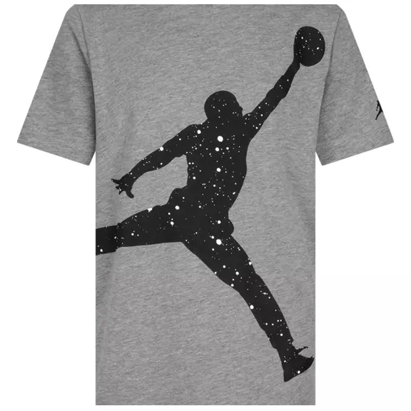 Jordan Kids Oversize Speckle Jumpman Tee "Carbon"