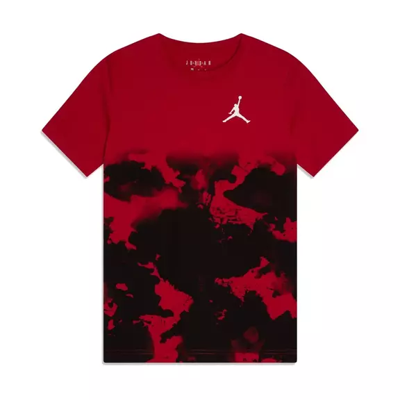 Jordan Kids Watercolor Fade Up Tee "Gym Red"