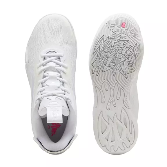 LaMelo Ball MB.04 Low "Ice White"