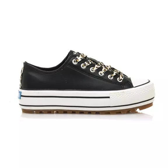 Mustang Sneakers "BIGGER T LOW - Black"