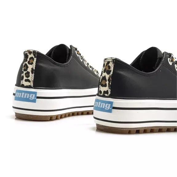 Mustang Sneakers "BIGGER T LOW - Black"