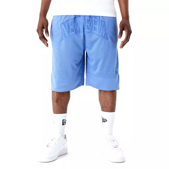 New Era Arch Logo Mesh Shorts "Blue"