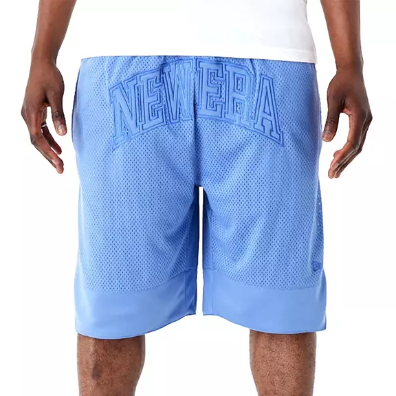 New Era Arch Logo Mesh Shorts "Blue"