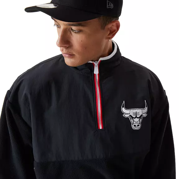 New Era Chicago Bulls NBA East/West Coast QTR ZP Fleece