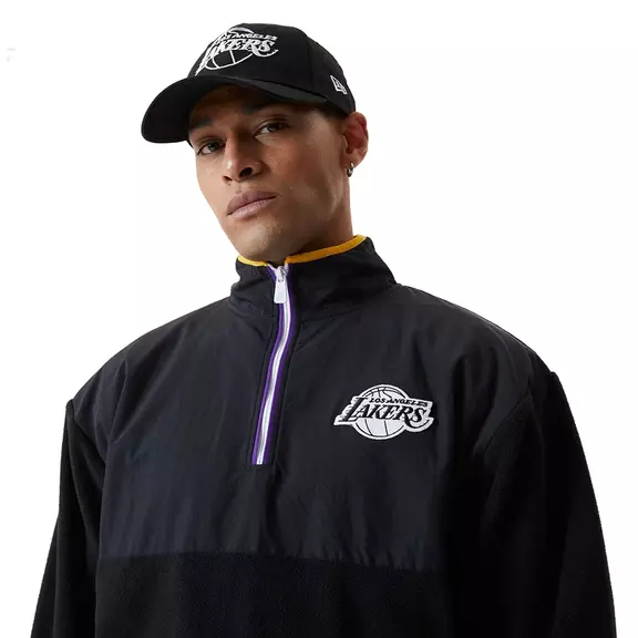 New Era Los Angeles Lakers NBA East/West Coast QTR ZP Fleece