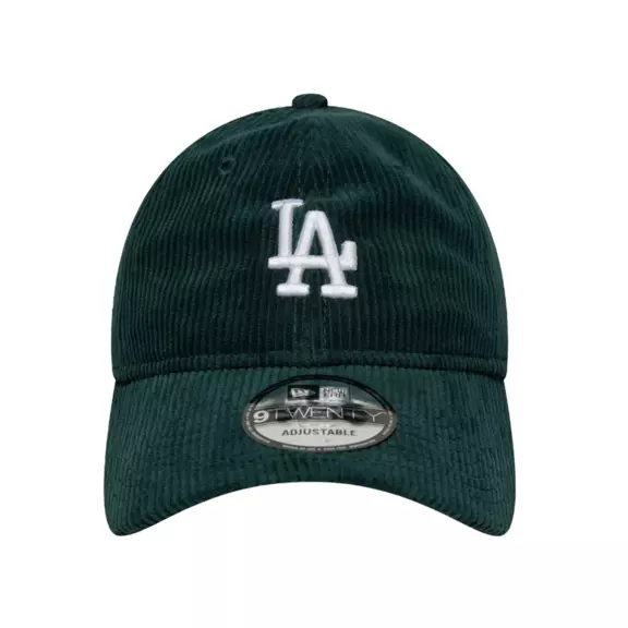 Gorra New Era MLB LA Dodgers Cord 9TWENTY Adjustable Cap "Dark Green"