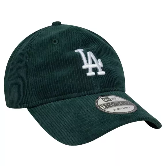 Gorra New Era MLB LA Dodgers Cord 9TWENTY Adjustable Cap "Dark Green"