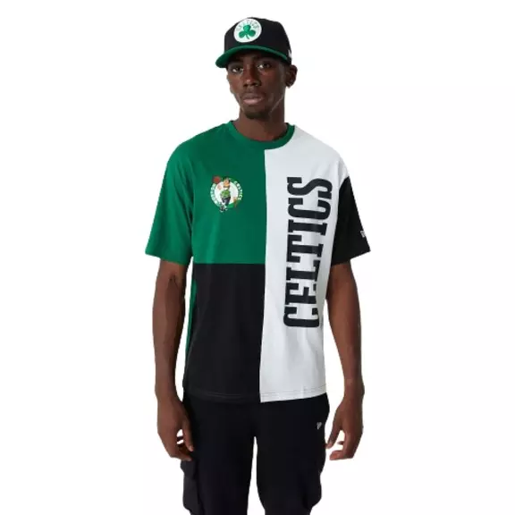 New Era NBA Boston Celtics Cut And Sew Oversized Tee
