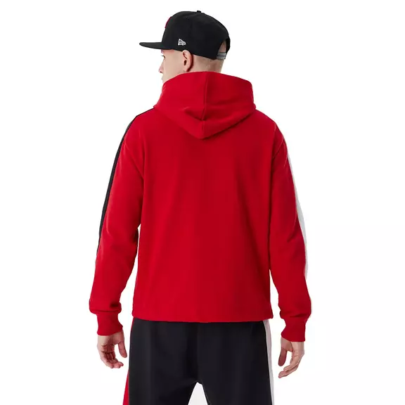 New Era NBA Chicago Bulls Cut and Sew Oversized Hoodie