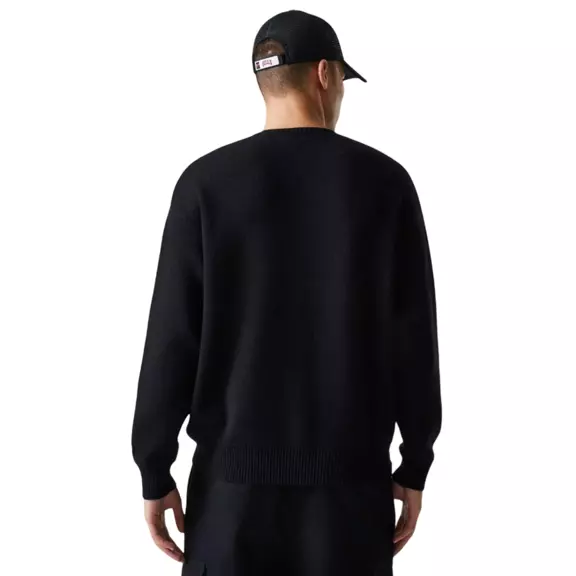 Jersye de Punto New Era NBA Chicago Bulls Knit Oversized Sweater "Black"