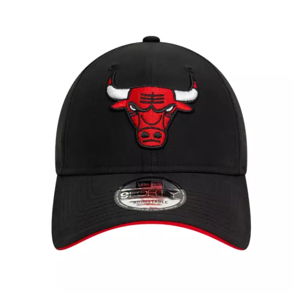 New Era NBA Chicago Bulls Microfibre 9FORTY Adjustable Cap "Black"