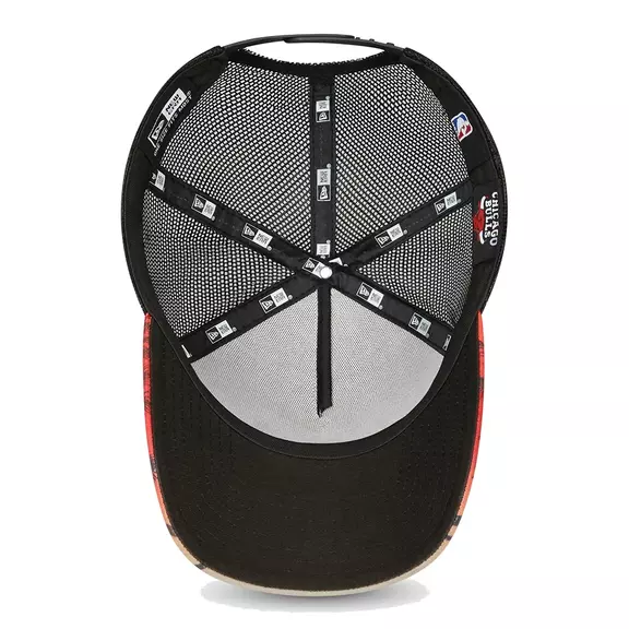 New Era NBA Chicago Bulls Summer City A-Frame Trucker Cap