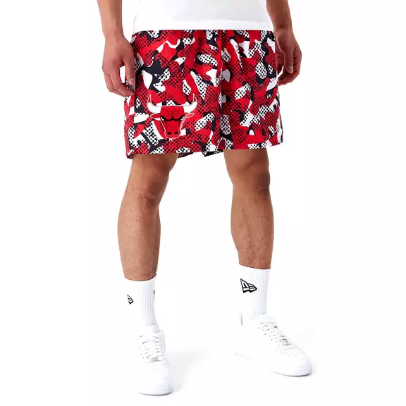 New Era NBA Chicago Bulls Team All Over Print Shorts