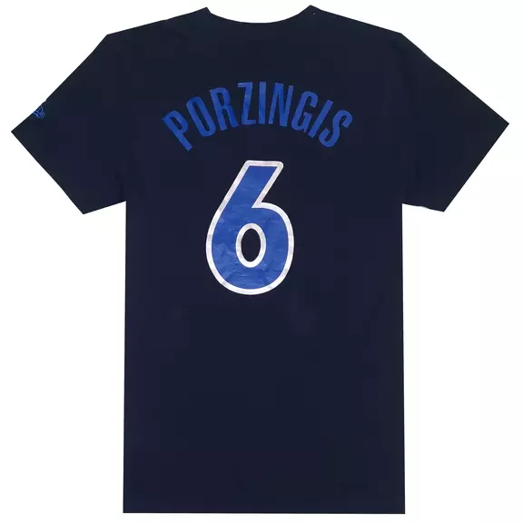 New Era NBA Dallas Mavericks Logo Tee # 6 Porzingis #