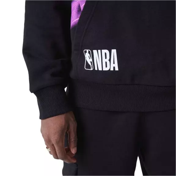 New Era NBA L.A Lakers Logo Enlarged Neon Pollover Hoodie