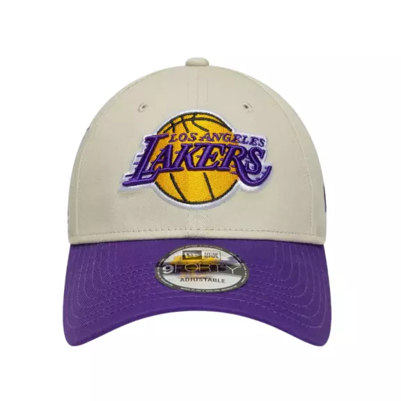New Era NBA LA Lakers Contrast Patch 9FORTY Adjustable Cap