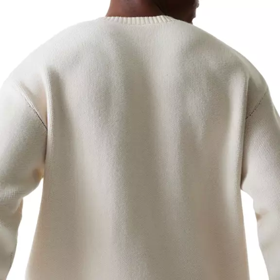 Jersey de Punto Oversized New Era NBA LA Lakers "Light Beige"