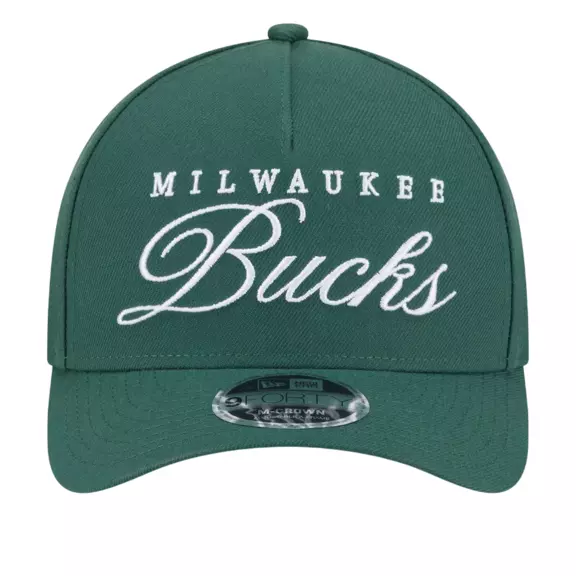 New Era NBA Milwaukee Bucks Draft 2025 9FORTY M-Crown Snapback