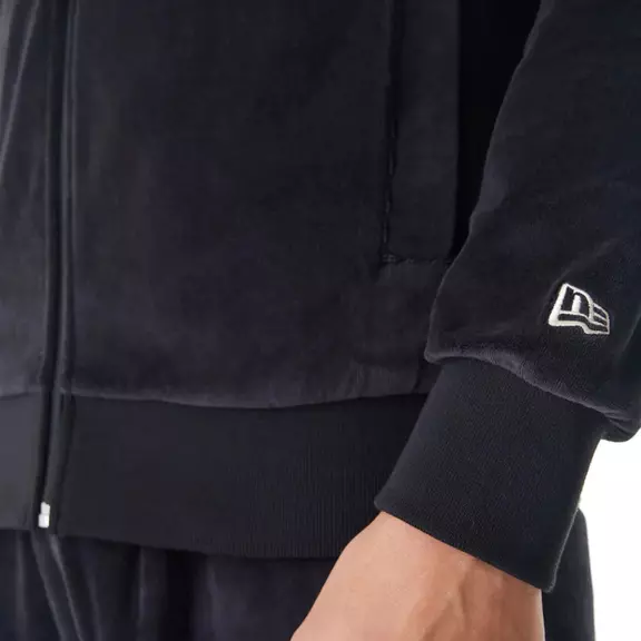 New Era NBA Chicago Bulls Lifestyle Velour Track Jacket