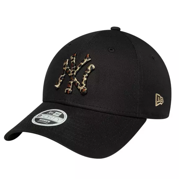 New Era Wmns NY Yankees MLB Leopard Infill 9FORTY "Black"