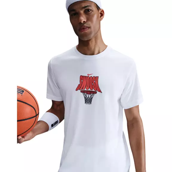 Nike Camiseta Dri-Fit Basketball "White"