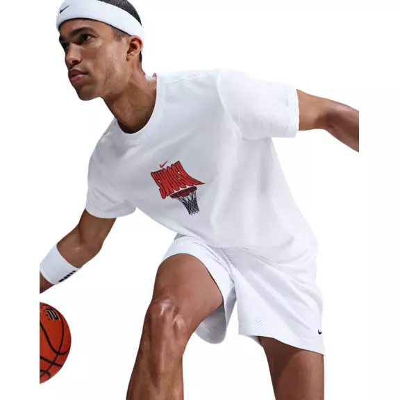 Nike Camiseta Dri-Fit Basketball "White"