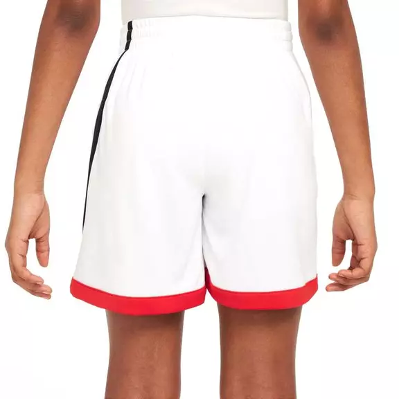 Nike Kids Swoosh Multi+ Dri Fit Short "White/Black/Red"