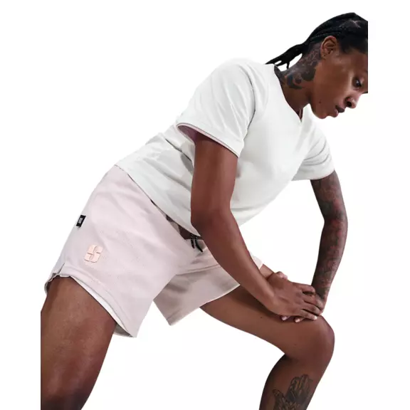 Short Nike Sabrina Dri-FIT Reversible Basketball "Silt Red/Sail/Rose Gold/Washed Coral"