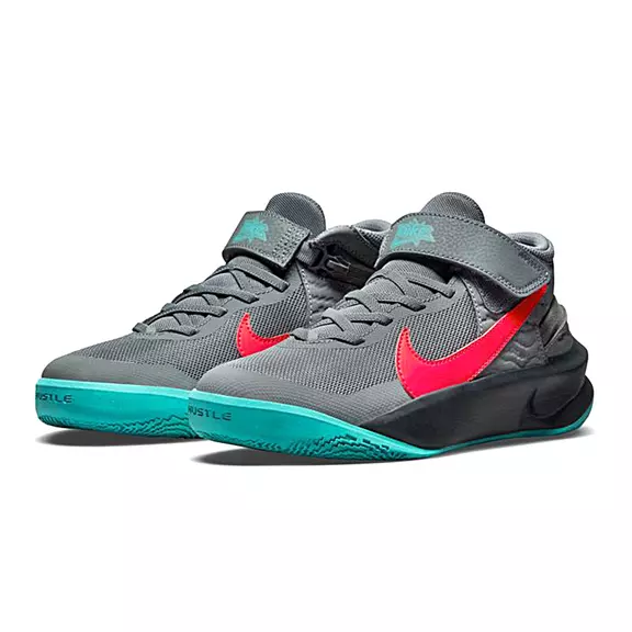 Nike Team Hustle D 10 FlyEase  "Smoke Grey"