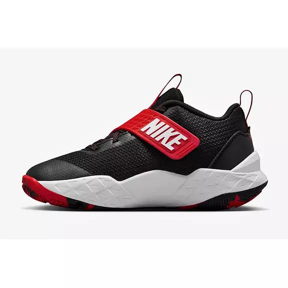 Nike Team Hustle D 12 (GS) "Black University Red"