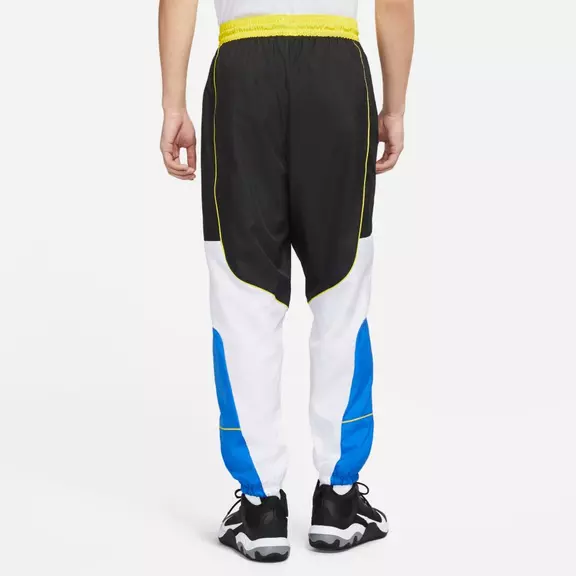 Nike Throwback Men's Basketball Pants "Black-Muilticolor"
