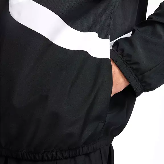 Nike Woven Icon Basketball Jacket "Black White"