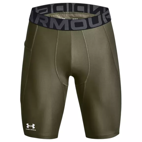 Pantalón corto HeatGear® Pocket Long "Marine OD Green"