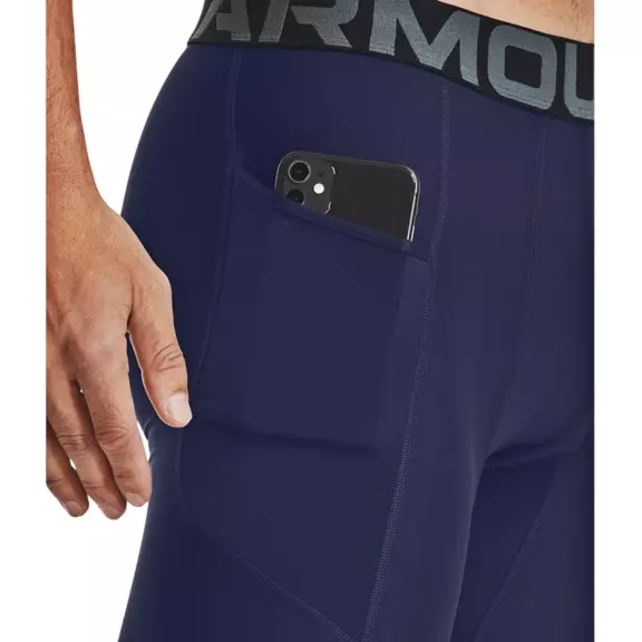 Pantalón corto HeatGear® Pocket Long "Midnight Navy"
