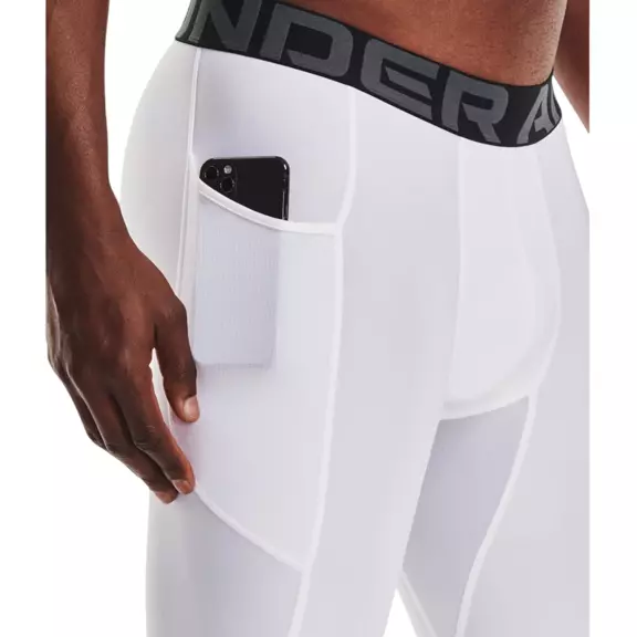 Pantalón corto HeatGear® Pocket Long "White"