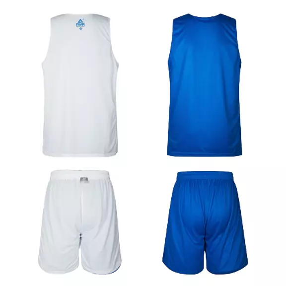 Set Reversible Adulto Peak Sport Basketball Team "Blue/White"