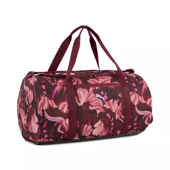 PUMA AT ESS GREEN TERRAINS Barrel Bag "Ruby Shimmer"