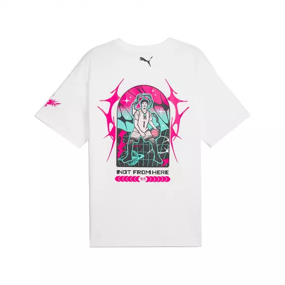 Puma Basket LaMelo Miami Tee "White"