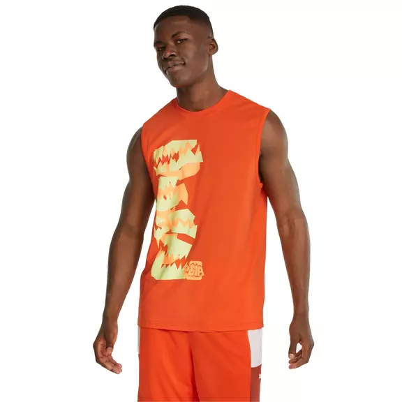 Puma Basketball Don't Flinch Tank "Orange"