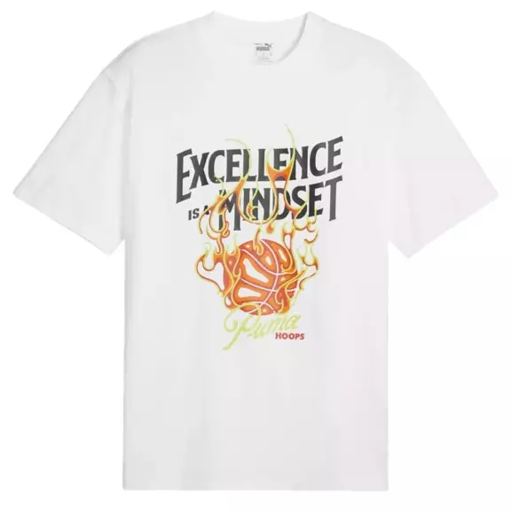 Puma Basketball Hoops Excellence Tee "White"