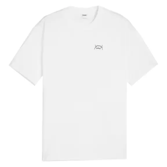 Puma Basketball Jaws EMB Core Tee "White"