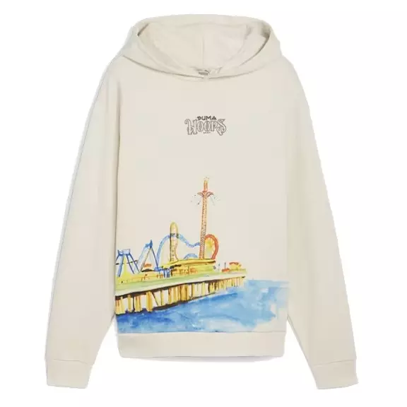 Puma Basketball Showtime Hoodie "Alpine Snow"