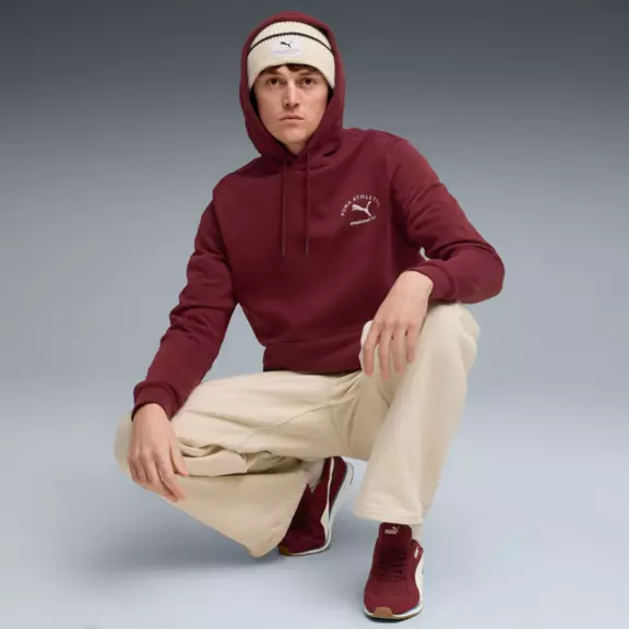 PUMA CLASS Graphic Hoodie FL "Ruby Shimmer"