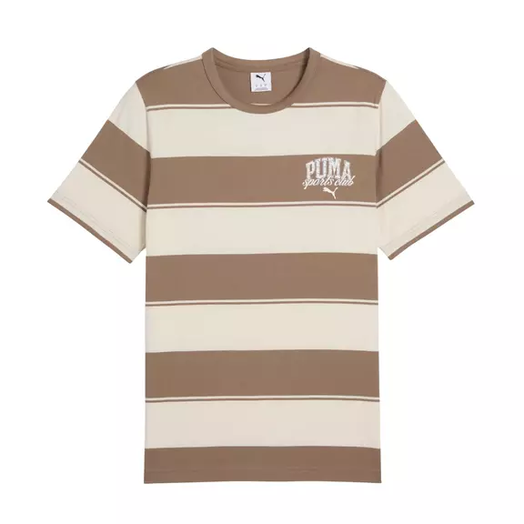 PUMA CLASS Striped Tee "Totally Taupe"