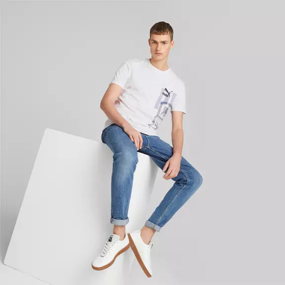 Puma CLASSICS GEN. PUMA Tee "White"