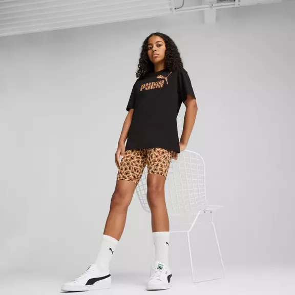 Puma ESS ANIMAL AOP Short Leggings G "Light Sand"