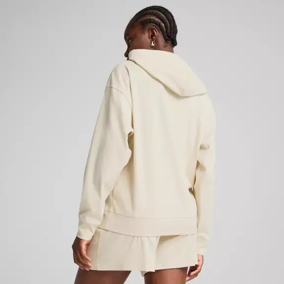 Puma ESS ELEVATED Comfort Rib Hoodie "Alpine Snow"