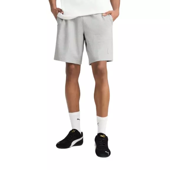 Puma ESS ELEVATED Shorts 9" TR "Light Gray Heather"