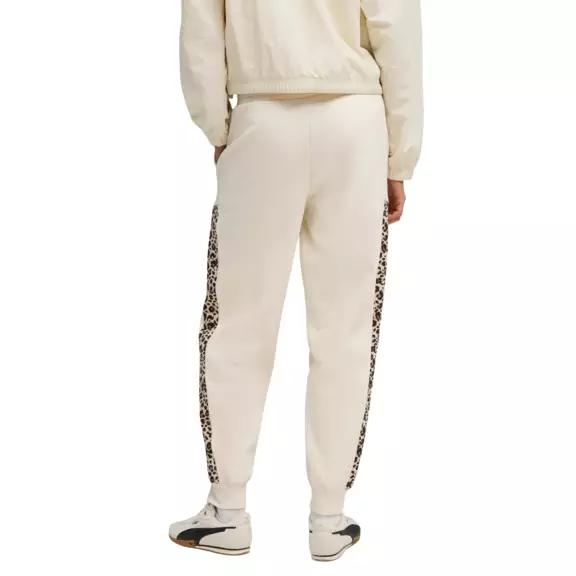 Puma ESS GRAPHIC Animal Comfort High-Waist Sweatpants FL cl "Alpine Snow"