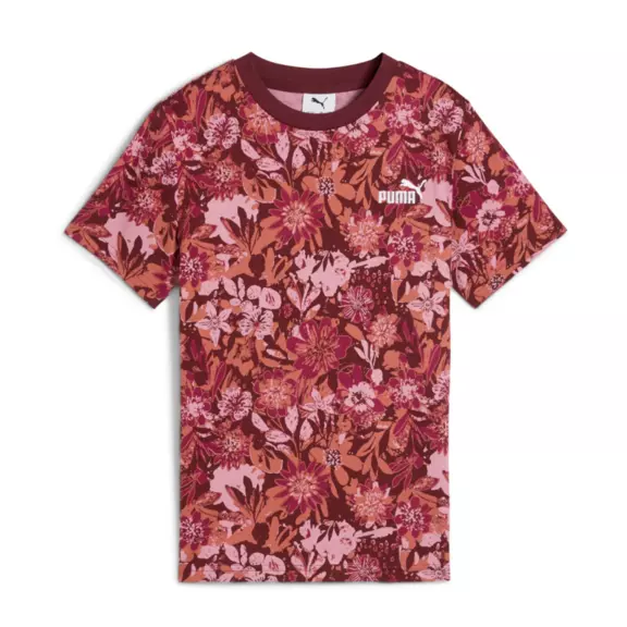 Puma ESS NATURE 2.0 AOP Tee G "Ruby Shimmer"